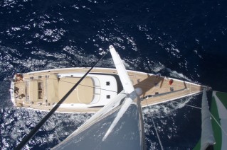 Yacht ILLUSION OF THE ISLES -Mast view